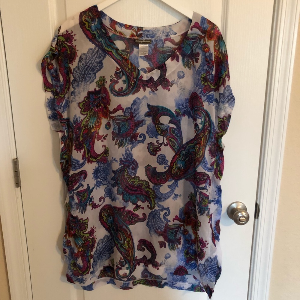 Tommy Bahama Sheer Tunic